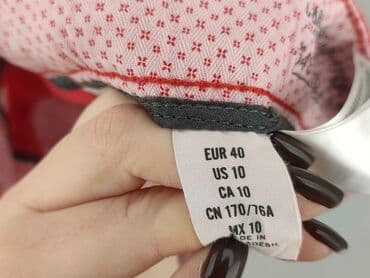 czerwone spódnice jeansowe: Women`s skirt, size L — 5