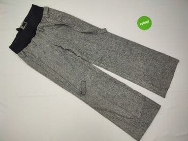 Women: Material trousers for women, size M (EU 38) — 2