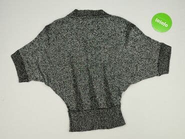 biale buty skarpetkowe: BYoung, Ponczo damskie, rozmiar S — 3