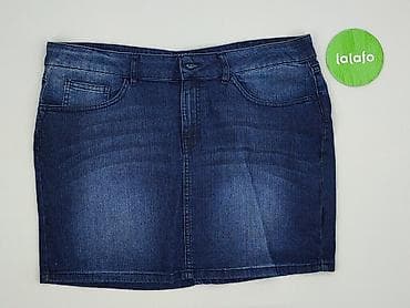 moda jeansy: F&F, Spódnica damska, rozmiar L — 2