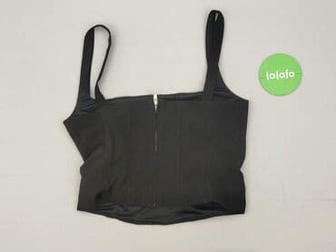 koszula z imitacji skóry zara: Zara, Top damski, rozmiar L — 4