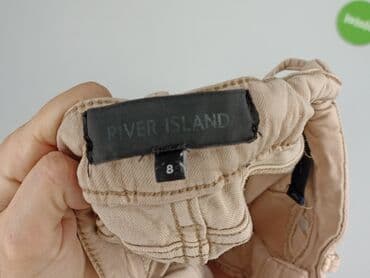 river island sukienki sklep online: River Island, Material trousers for women, size S (EU 36) — 4
