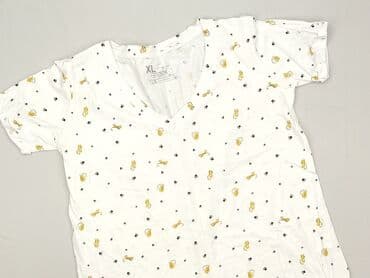 tommy hilfiger basic t shirty: SZACHOWNICA, T-shirt damski, rozmiar XL — 1