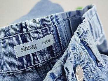 jeansowe spodnice: Spodnie jeansowe, Sinsay, 7 lat, 122, stan - Idealny — 5