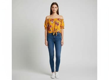 top pod bluzkę: H&M, Bluzka damska, rozmiar M — 1