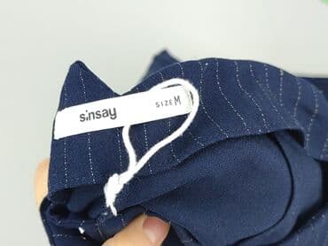 granatowe spodnie mohito: Spodnie materiałowe damskie, rozmiar M — 4