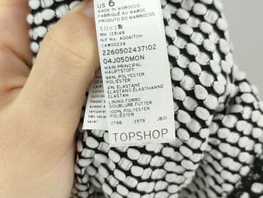 sukienka czarna w białe kropki zara: Topshop, Sukienka damska, rozmiar M — 6