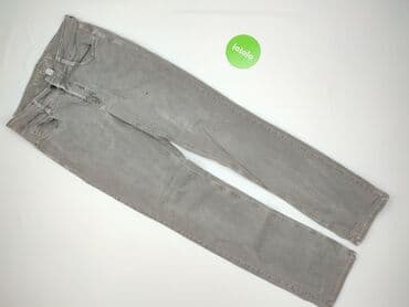 szare szerokie jeansy: Jeansy damskie — 2