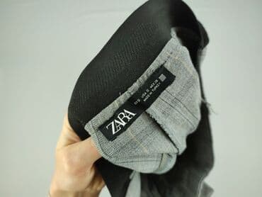 legginsy wzorzyste: Zara, Spodnie materiałowe damskie, S — 4