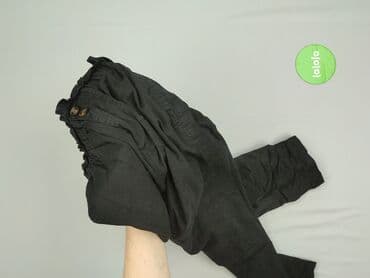 spódnice z talią paper bag: Spodnie materiałowe damskie, rozmiar S — 5