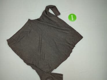 sweter z kaszmiru c a: Ponczo damskie, rozmiar One size — 3