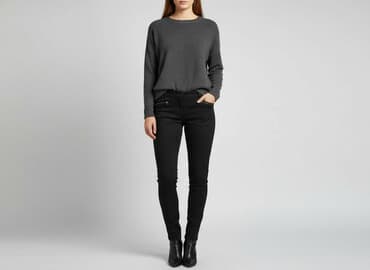 neonowe spodnie damskie: Spodnie materiałowe damskie, rozmiar S — 6