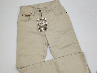 dżins tekst: Wrangler, Spodnie materiałowe damskie, rozmiar S — 1