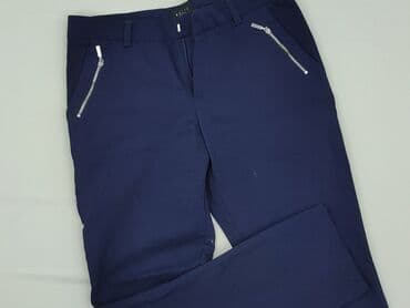 srebrne spodnie mohito: Mohito, Material trousers for women, size S — 2