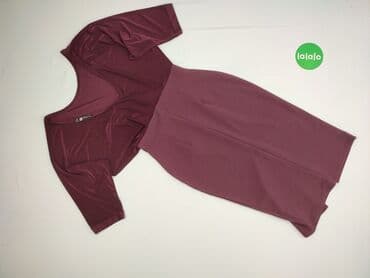 niebieska satynowa sukienka zara: Boohoo, Sukienka damska, rozmiar M — 3
