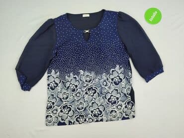 sweter w cętki: Lucy, Bluzka damska, rozmiar 3XL — 3