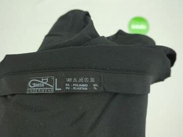 legginsy woskowane wysoki stan: Gatta, Top damski, rozmiar L — 4