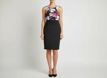 zalando sukienki dla puszystych: Sukienka damska, rozmiar S — 7