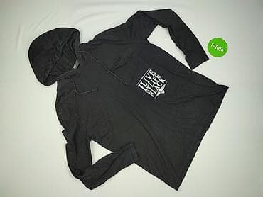 mango dresy: Black, Bluza z kapturem dla mężczyzn, rozmiar 7XL — 2