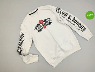 biale spodnie dresowe: H&M Divided, Bluza dla mężczyzn, XS — 2