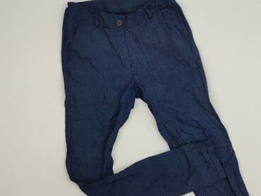 reserved sukienka niebieska w groszki: Spodnie materiałowe damskie, rozmiar S — 1