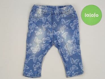 spodnica obcisla: Spodnie jeansowe, H&M, 3-6 miesięcy, stan - Bardzo dobry — 2