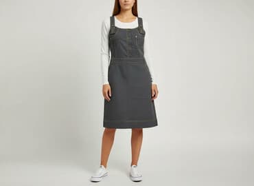 używane ubrania robocze: Ogrodniczki damskie, rozmiar M — 1