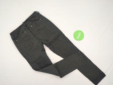 czarne spodnie damskie stradivarius: Skinny, Джинси жіночі, розмір S — 3