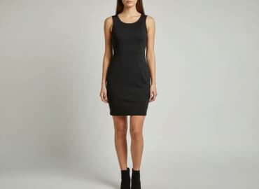 ccc sandały czarne na obcasie: Atmosphere, Sukienka damska, rozmiar S — 7