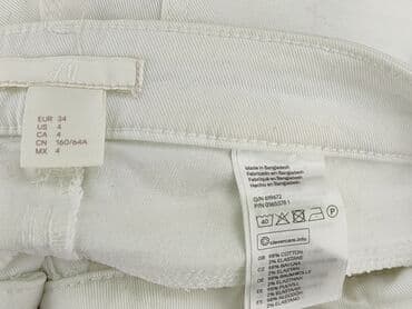 jeansy straight stradivarius: H&M, Szorty damskie, XS — 4