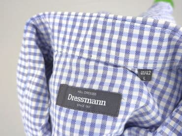 bluzka męska: Dressmann, Koszulа dla mężczyzn, rozmiar L — 4