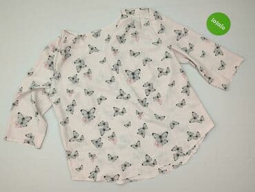 bluzki w motyle: Bluzka damska, rozmiar 4XL — 2