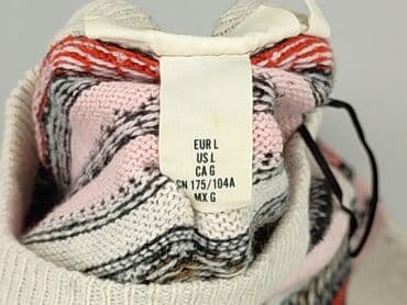 sweter w paski h: H&M, Sweter damski, rozmiar L — 5