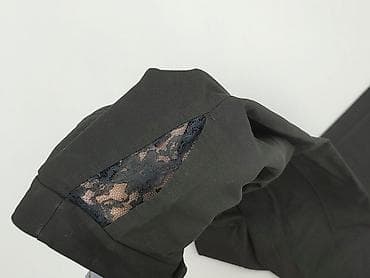 spodnie tanio: Spodnie materiałowe damskie, rozmiar S — 4