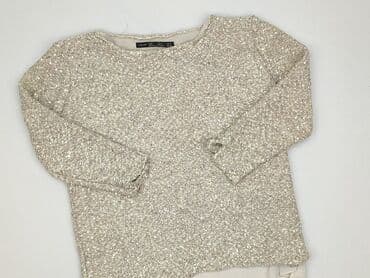 zara jeansy z cekinami: Zara, Sweter damski, rozmiar M — 1