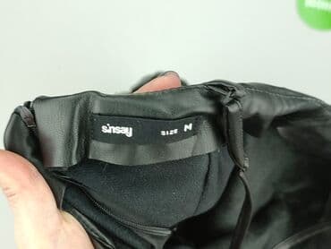 czarna sukienka ze srebrnymi dodatkami: Sinsay, Sukienka damska, M — 4