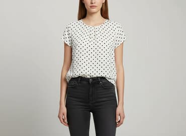 bluzki w cętki: Bluzka damska, rozmiar S — 5