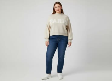 marc lauge sweter: Sweter damski, rozmiar 7XL — 7