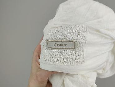 t shirt basic oversize: Cream, Narzutka damska, rozmiar 4XL — 5