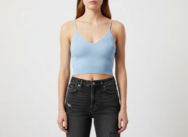 bluzki moko damskie: Top damski, rozmiar L — 6