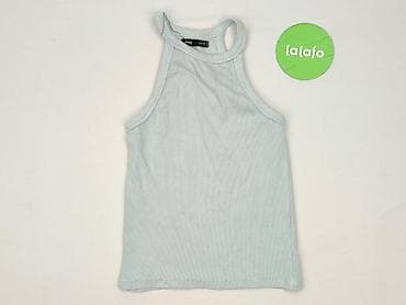 bluza welurowa: Sinsay, Top damski, rozmiar M — 2