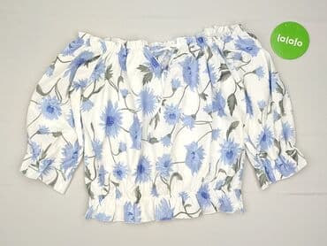 bluzki jedwabne wzorzyste: Bluzka damska, L — 2