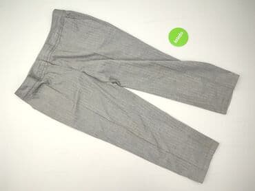 czarne spodnie materiałowe: Spodnie materiałowe damskie, rozmiar 4XL — 2