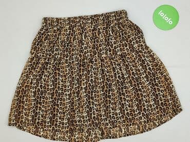 satynowe spódnice w panterkę: Janina, Spódnica damska, rozmiar M — 2