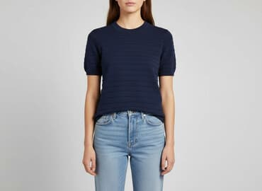 sweter w paski h m: H&M, Sweter damski, rozmiar L — 6