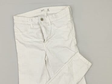 Sinsay, Material trousers for women, size S (EU 36)