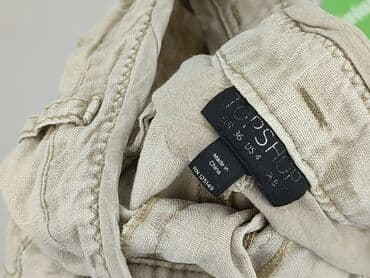 miss selfridge spodenki krótkie lniane: Topshop, Szorty damskie, rozmiar S — 4