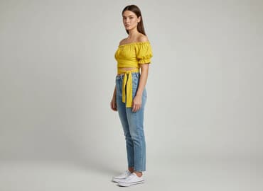 gorsetowe bluzki: Top damski, rozmiar L — 6