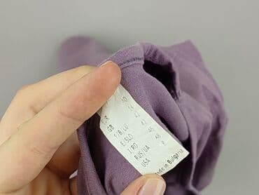 liliowa bluza damska: Bluzka damska, rozmiar L — 4