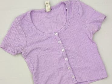białe t shirty z czerwonem napisem: PULL&BEAR, Women`s T-shirt, size M (EU 38) — 1